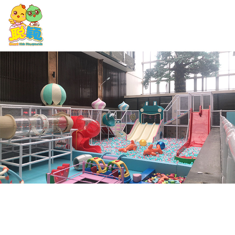 Jumping Bouncer Trampoline Soft Play Indoor Playground With High Quality