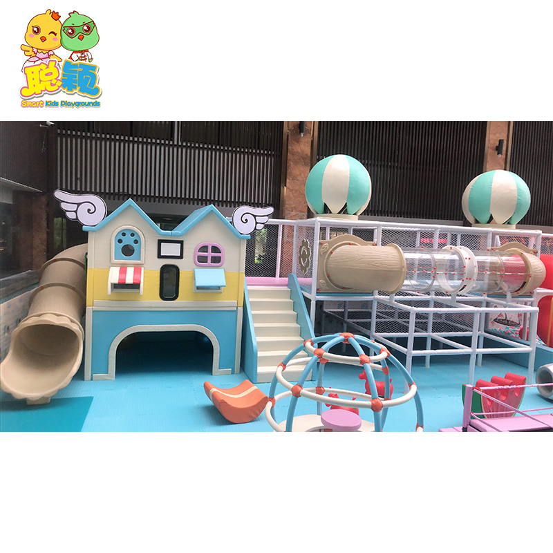 Jumping Bouncer Trampoline Soft Play Indoor Playground With High Quality