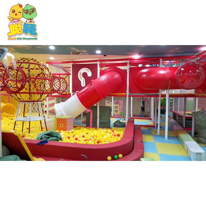 Funny Slide Ball Pool Soft Play Games Amusment Park Indoor Playground For Sale