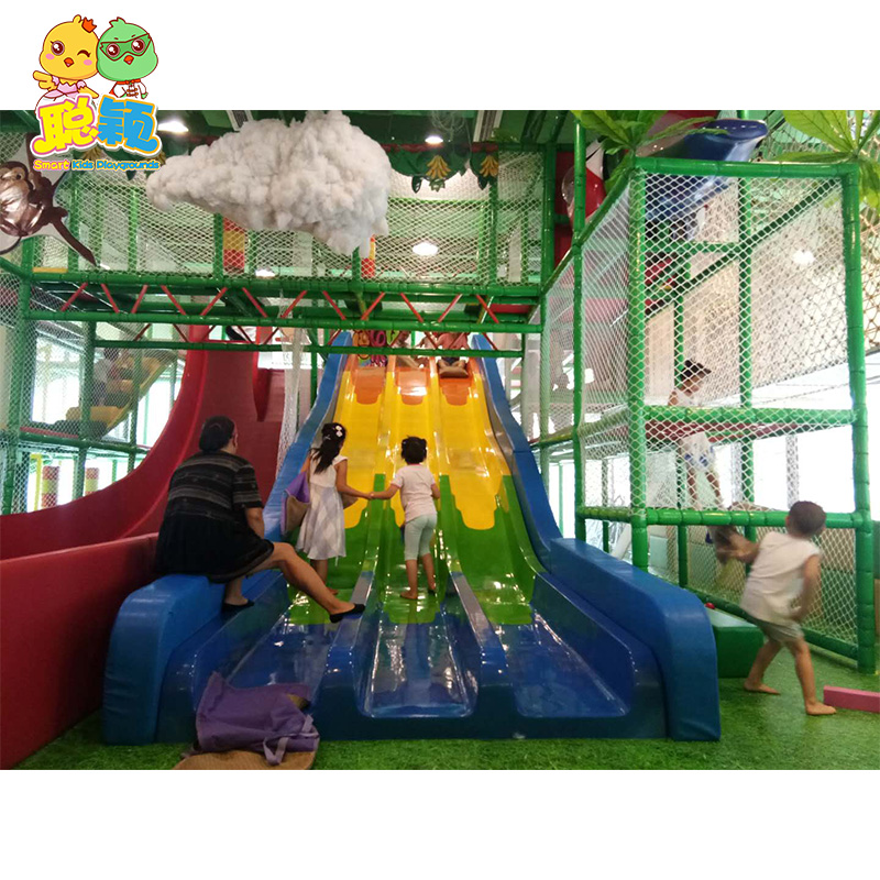 Giant Slide Amusement Park Soft Play Games Indoor Playground For Sale