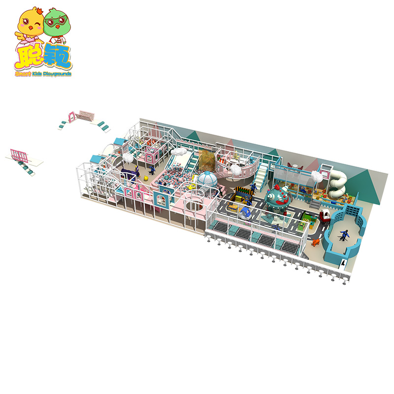 1000sqm Giant Indoor Soft Play Big Ball Pool Playground For Kids