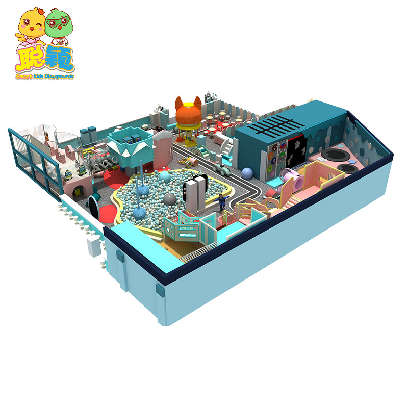 1000sqm Giant Indoor Soft Play Big Ball Pool Playground For Kids