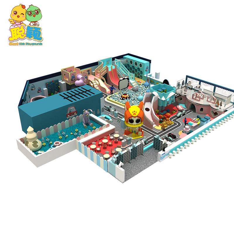 1000sqm Giant Indoor Soft Play Big Ball Pool Playground For Kids