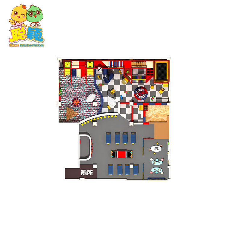 Multi-functional Various Area Soft Play Games Indoor Playground For Kids