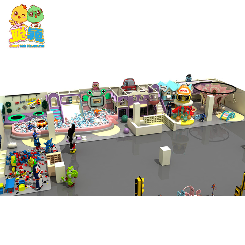 Multi-functional Kids Amusement Park Soft Play Games Indoor Playground For Sale