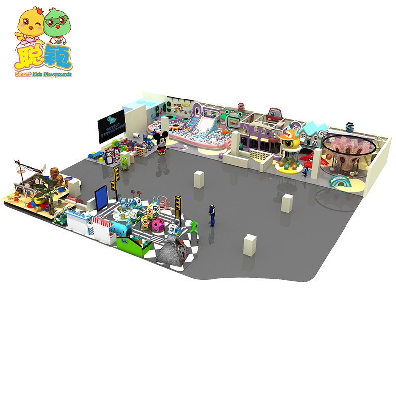 Multi-functional Kids Amusement Park Soft Play Games Indoor Playground For Sale