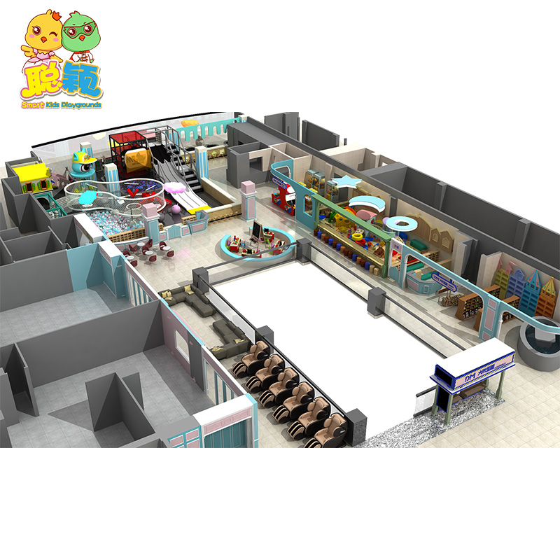 Customized Adorable Soft Play Frame Big Ball Pool Indoor Playground For Kids