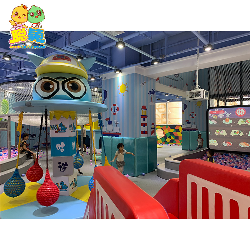 Customized Adorable Soft Play Frame Big Ball Pool Indoor Playground For Kids