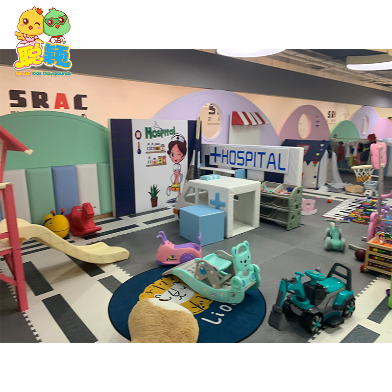 Attractive Fashionable Amusement Park Soft Play Indoor Playground With Certification
