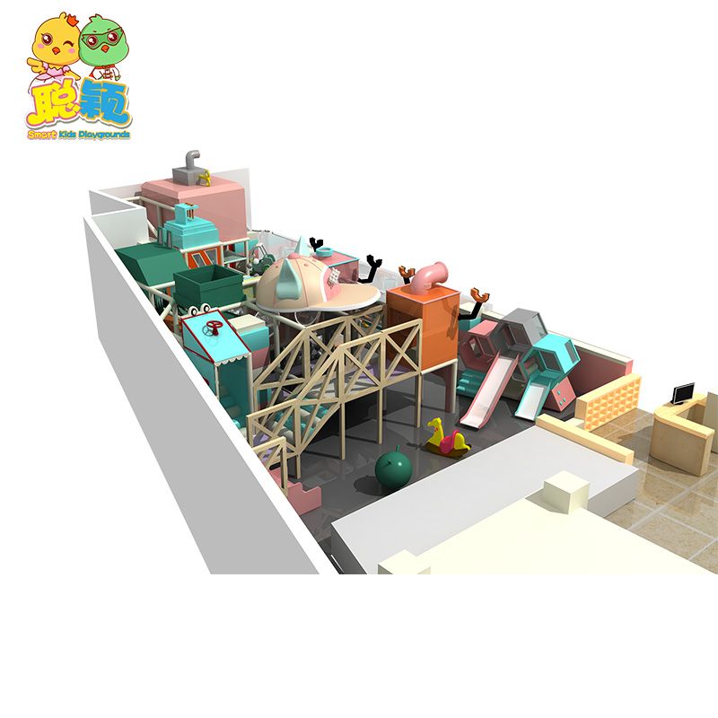 Customized New Design Attractive Soft Play Amusement Park Indoor Playground