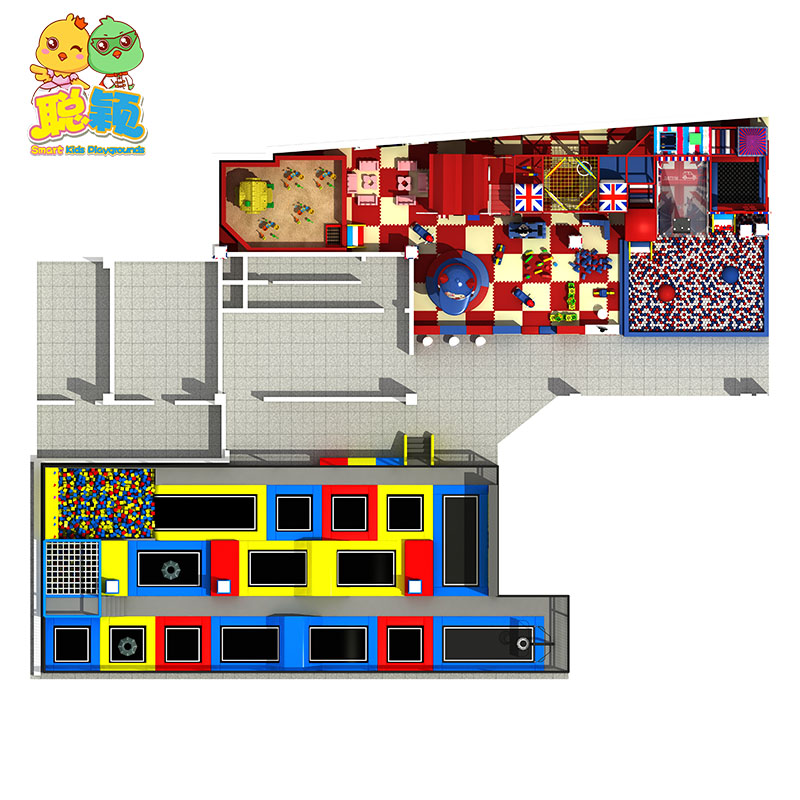 Children Handcraft Soft Play Games Amusement Park Indoor Playground From Professional Supplier