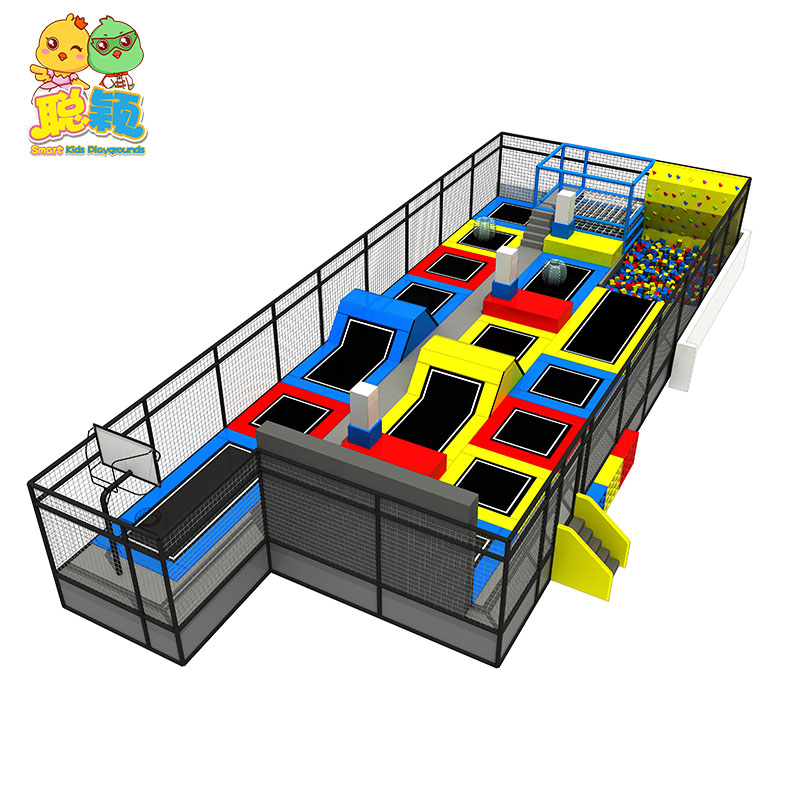 Jumping Bouncer Trampoline Park Soft Play Indoor Playground With Ball Pit