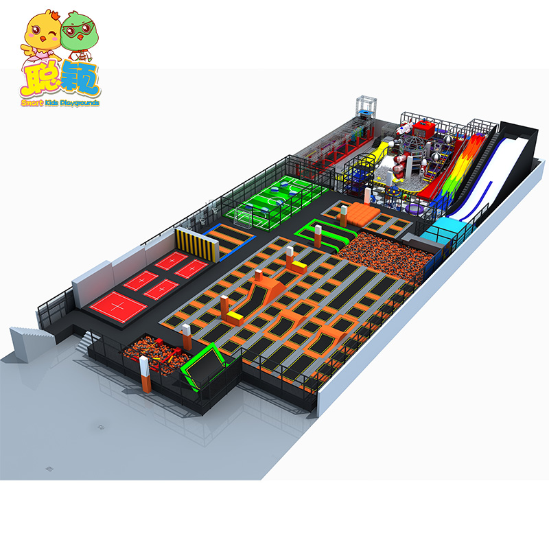 Jumping Bouncer Trampoline Park Soft Play Indoor Playground With Ball Pit