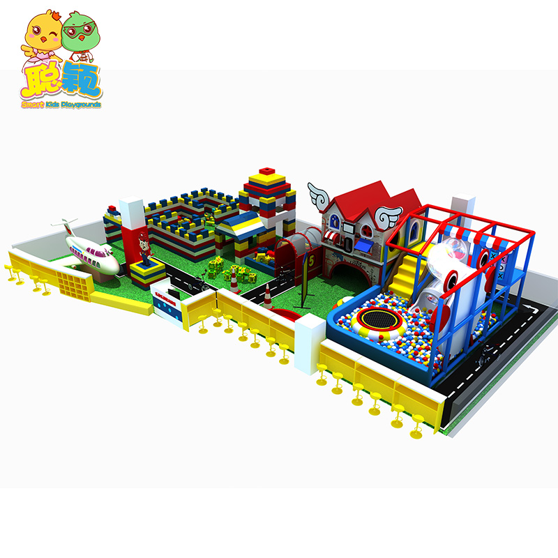 Shopping Mall Kids Soft Play Amusement Park Indoor Playground With Funny Slide