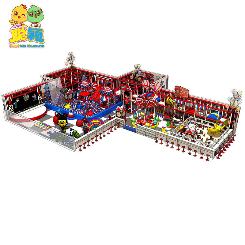 Children Creative Amusement Park Funny Soft Play Area Indoor Playground With Big Building Block Area