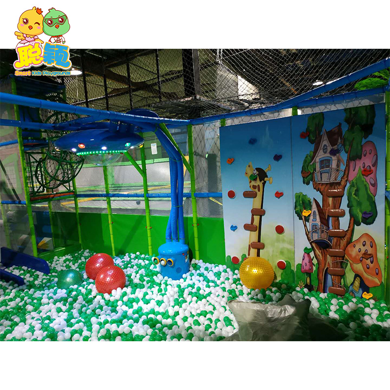 Jungle Theme Giant Slide Soft Play Amusement Park Indoor Playground For Kids