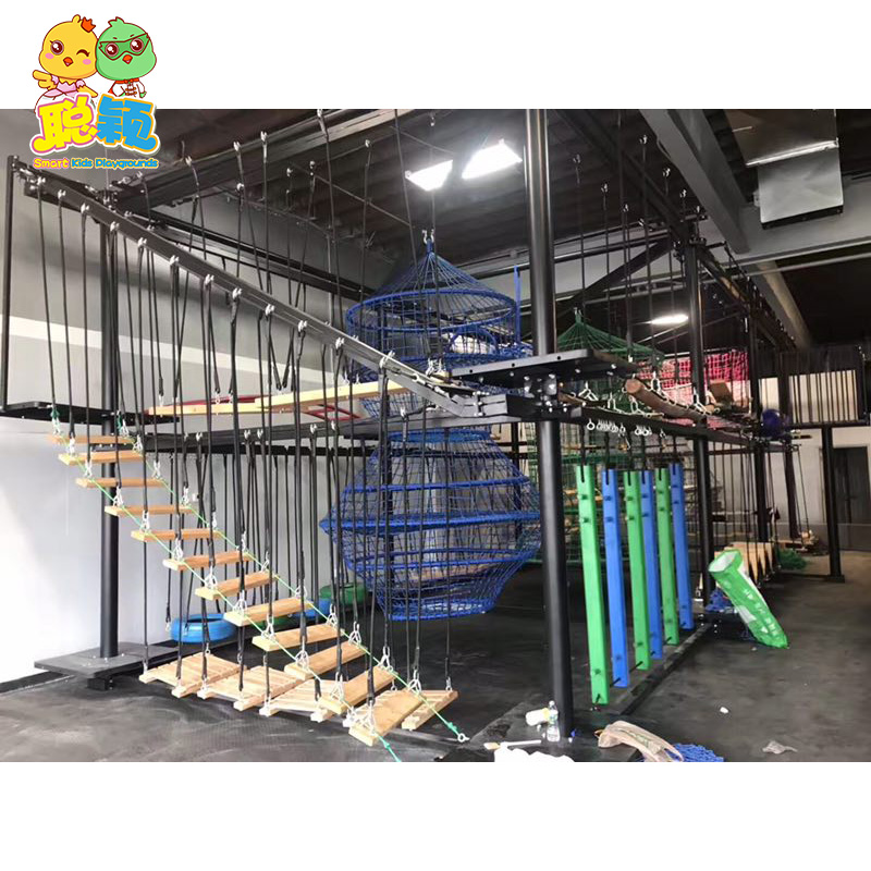 Expand development Sports Trampoline Park Soft Play Indoor Playground With High Standard