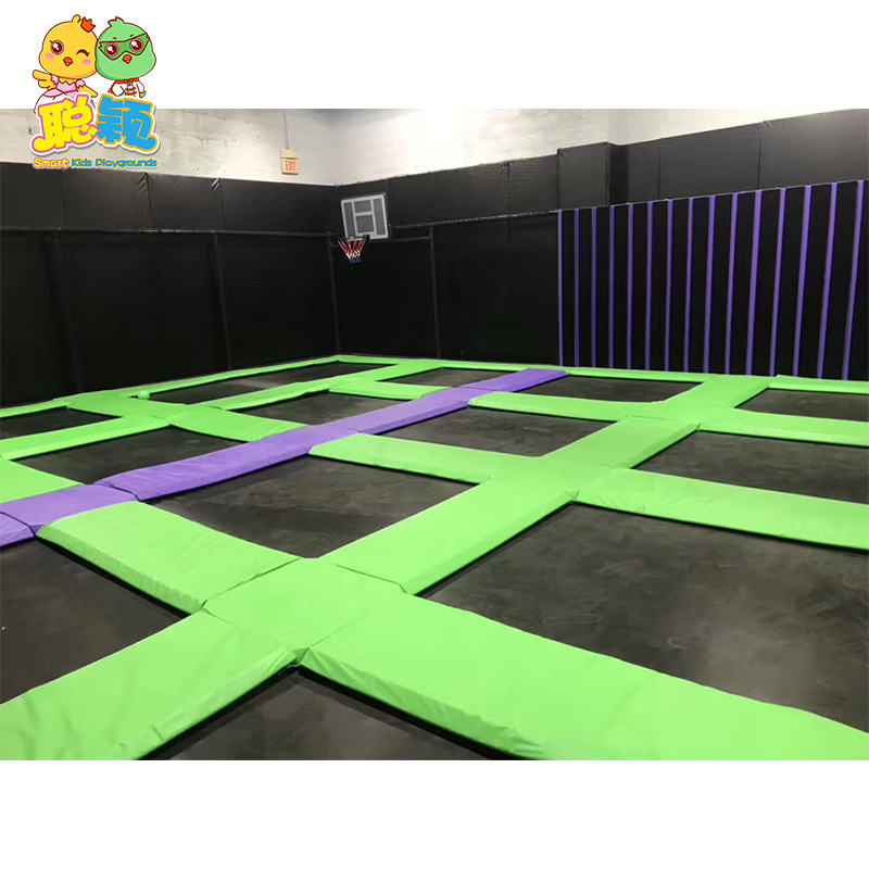 Expand development Sports Trampoline Park Soft Play Indoor Playground With High Standard