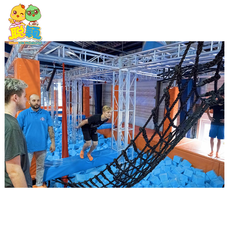 Expand development Sports Trampoline Park Soft Play Indoor Playground With High Standard