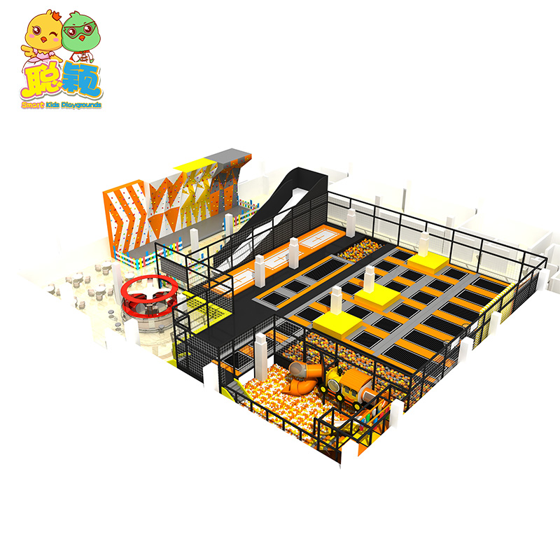 Exciting Trampoline Park Big Ball Pit Soft Play Indoor Playground From Professional Supplier
