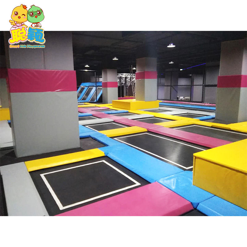Giant Trampoline Park Ball Pit High Standard Soft Play Indoor Playground For Sale
