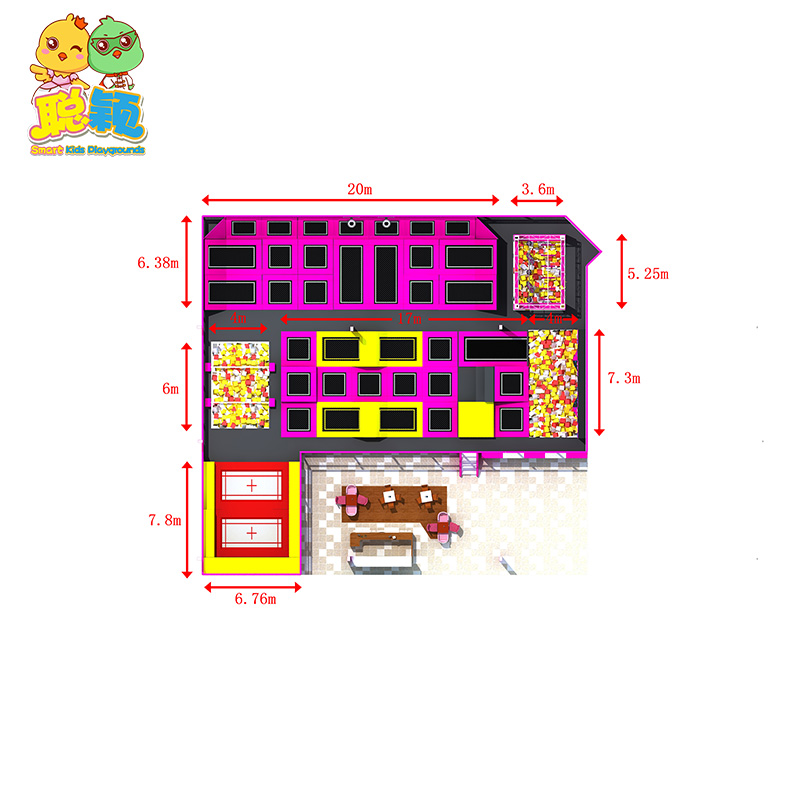 Sports Skills High Quality Trampoline Park Soft Play Indoor Playground For Kids