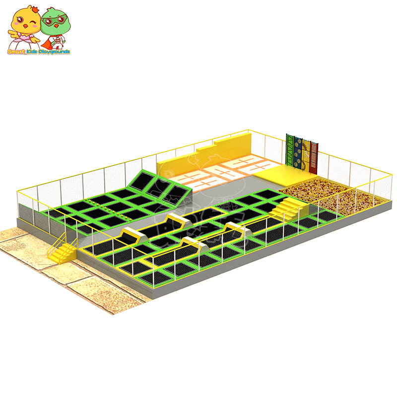 Funny Kids Giant Trampoline Park Soft Play Indoor Playground From Professional Supplier