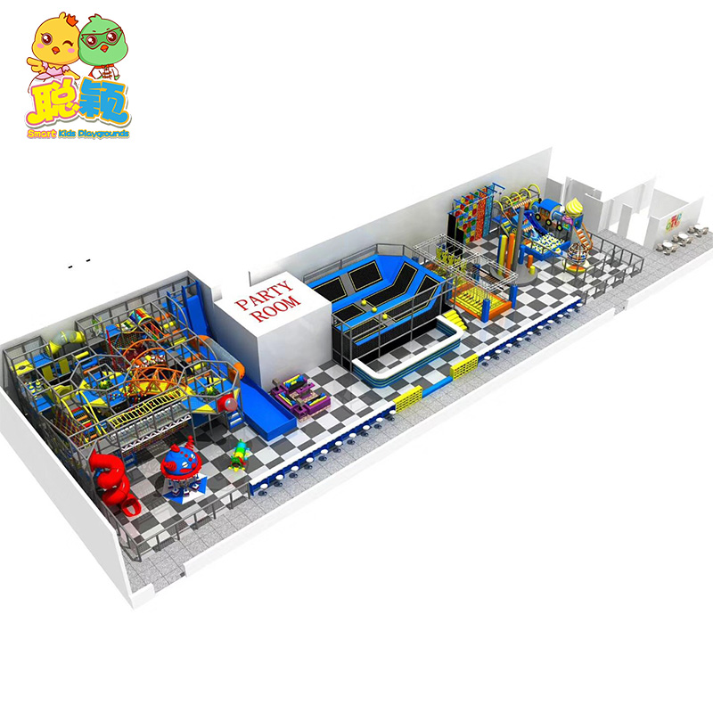 Various Functional Kids Amusement Park Soft Play Indoor Playground With High Standard
