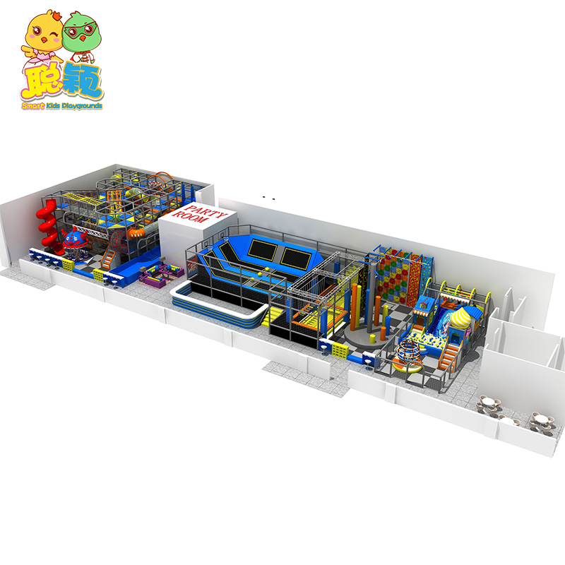 Various Functional Kids Amusement Park Soft Play Indoor Playground With High Standard