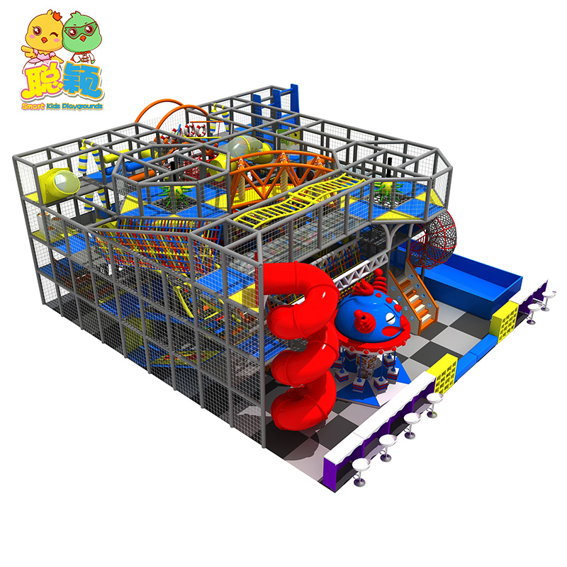 Various Functional Kids Amusement Park Soft Play Indoor Playground With High Standard