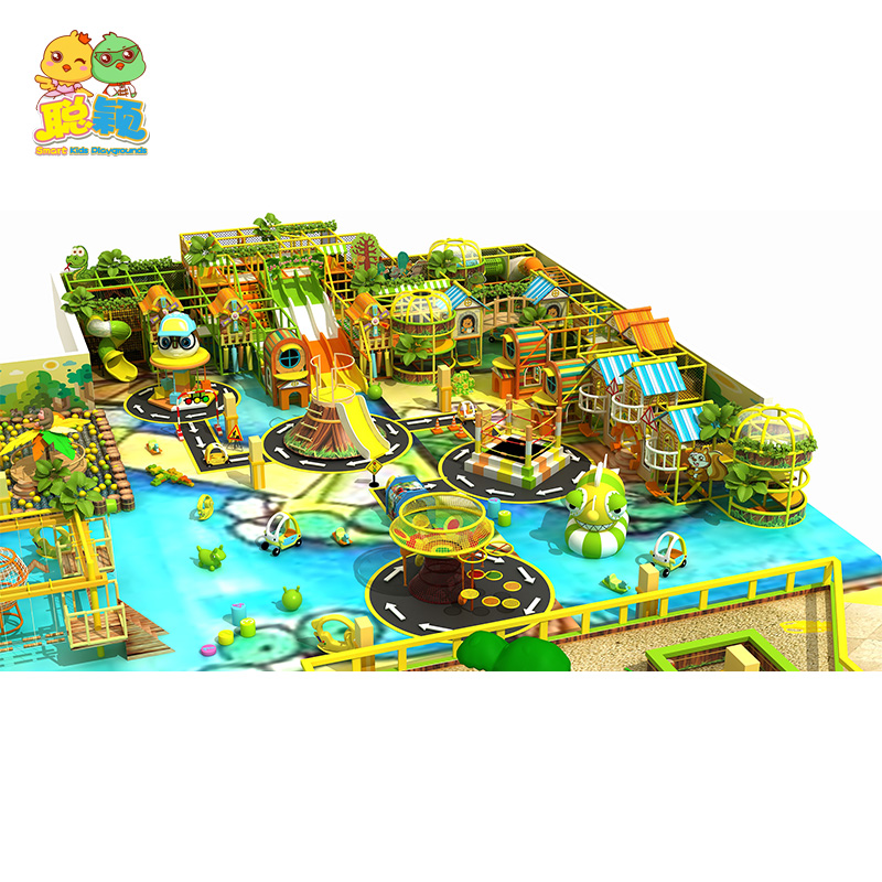 Arcade Games New Fashionable Soft Play Ball Pool Indoor Playground With Giant Slide