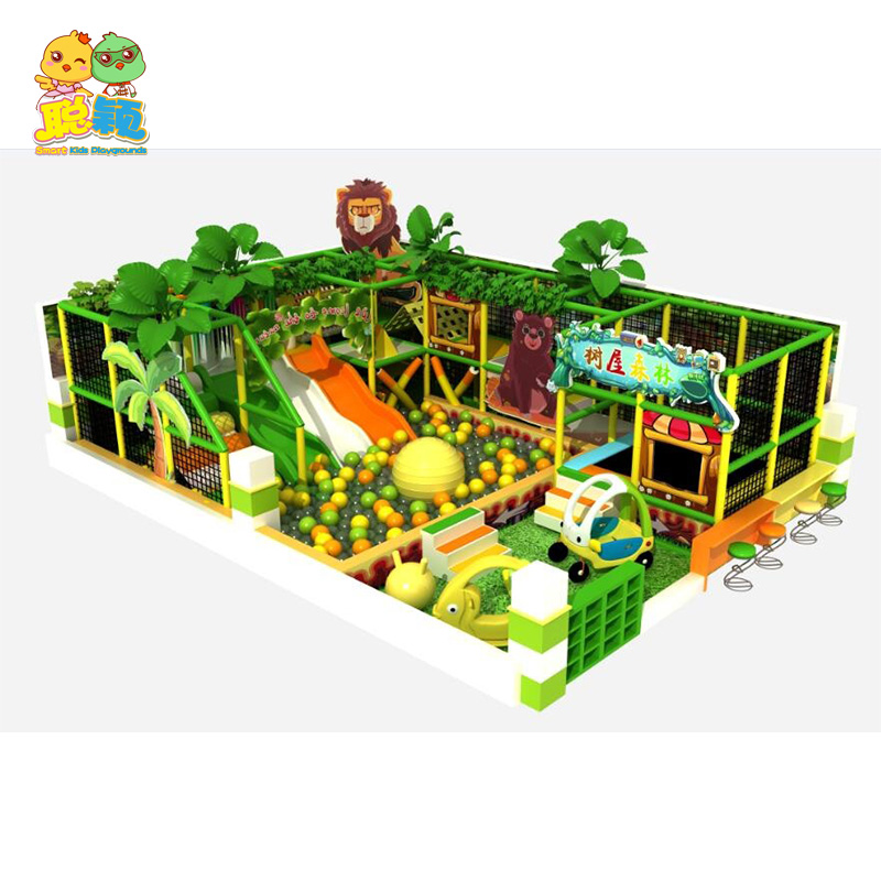 Arcade Games New Fashionable Soft Play Ball Pool Indoor Playground With Giant Slide