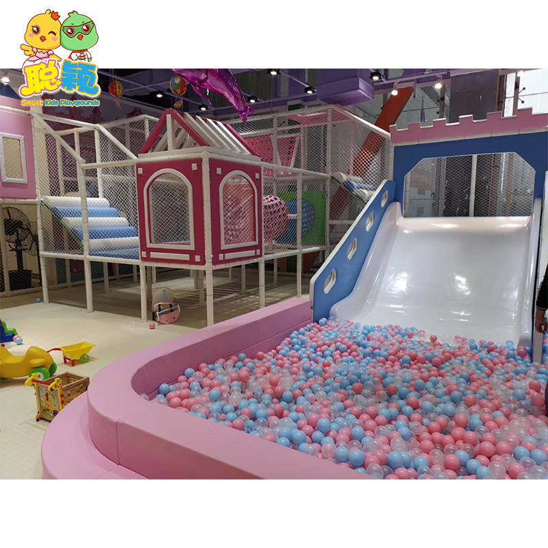 Amusement Park Climbing Ball Pit Funny Soft Play Indoor Playground For Kids