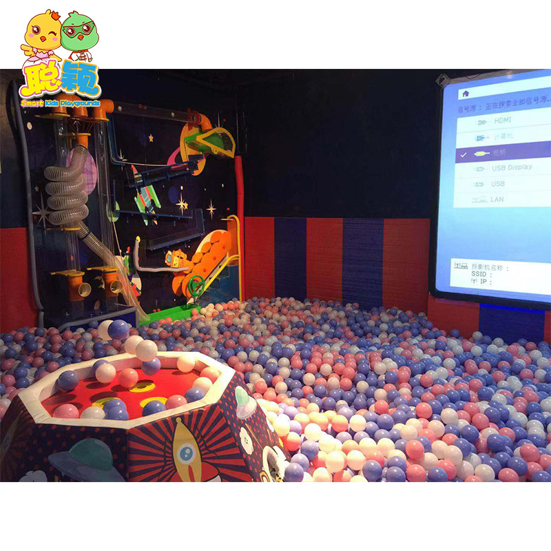 Amusement Park Climbing Ball Pit Funny Soft Play Indoor Playground For Kids