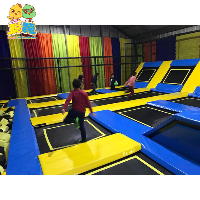Exciting Trampoline Park Safety Fitness Sports Indoor Playground From Professional Wholesaler