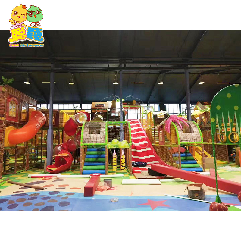 Funny Indoor/Outdoor Customized Theme Playground For Kids From High Quality Factory