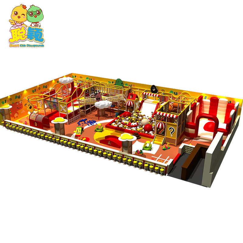 Creative Indoor/Outdoor Physical Fitness Kids Soft Play Playground With High Standard