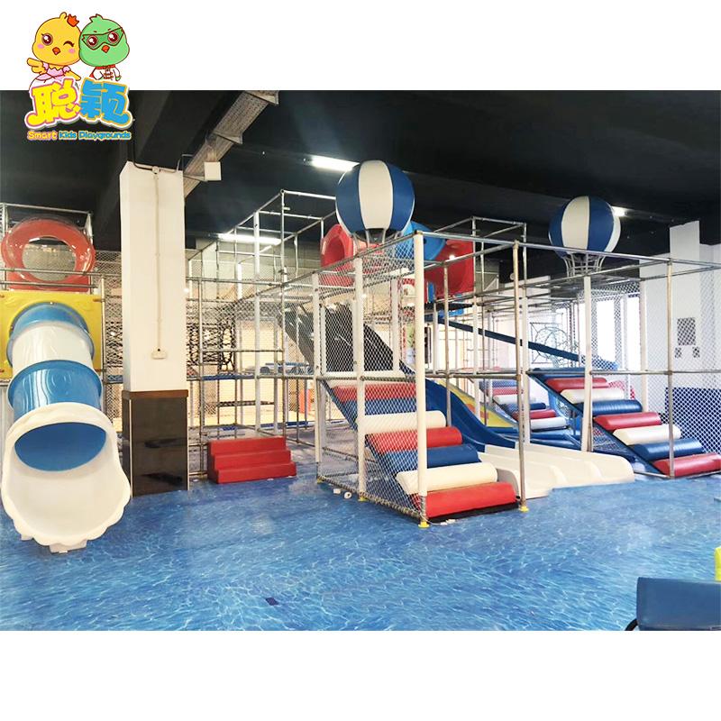 Big Soft Play Physical Fitness Frame Area Funny Amusement Park Indoor Playground For Kids