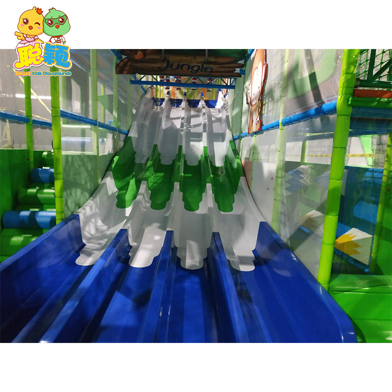 Plastic/PE/Galvanized High Quality Kids Slides Soft Play Area Indoor Playground For Sale