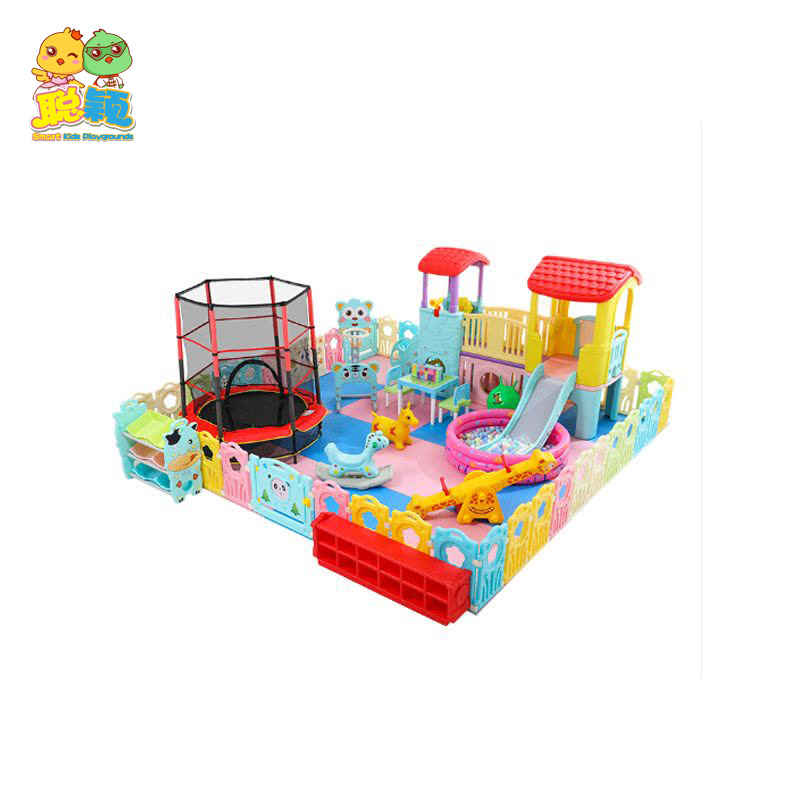 Shopping Mall/Houseuse Mini Kid Soft Play Games Indoor Playground For Sale With Big Slide