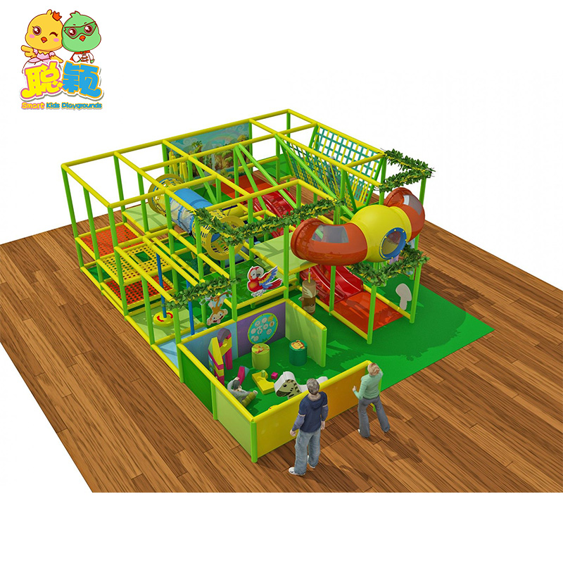 Customized Frame Area Creative Big Slide Soft Play Indoor Playground