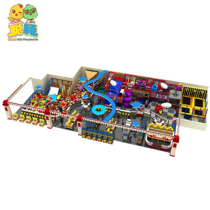 Commercial Cost-effective High Safety Kids Soft Play Indoor Playground