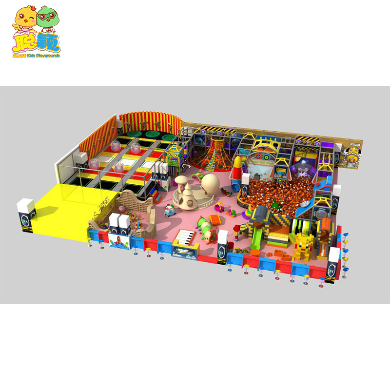 Commercial Cost-effective High Safety Kids Soft Play Indoor Playground