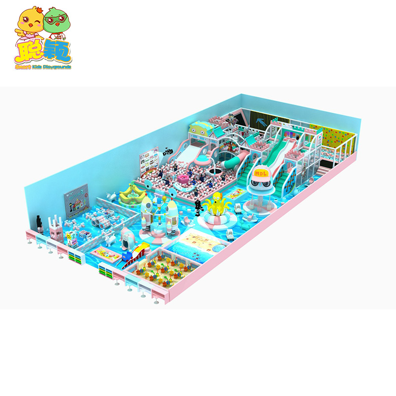 Giant Slide High Quality Multi-functional Soft Play Area Indoor Playground For Kids