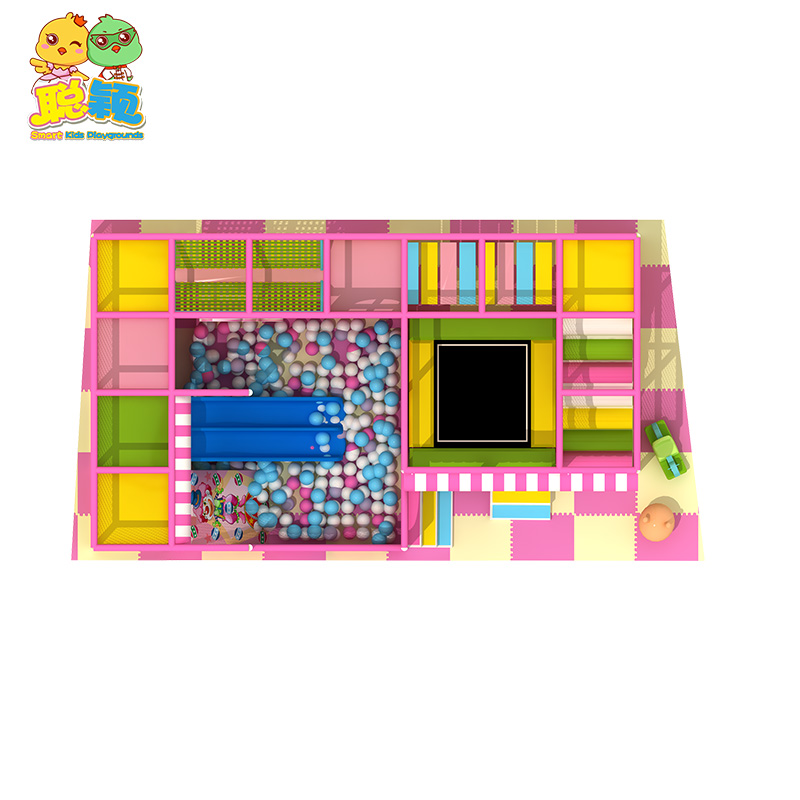 Cute Mini Pretty Kids Soft Play Indoor Playground For Kids From Professional Supplier