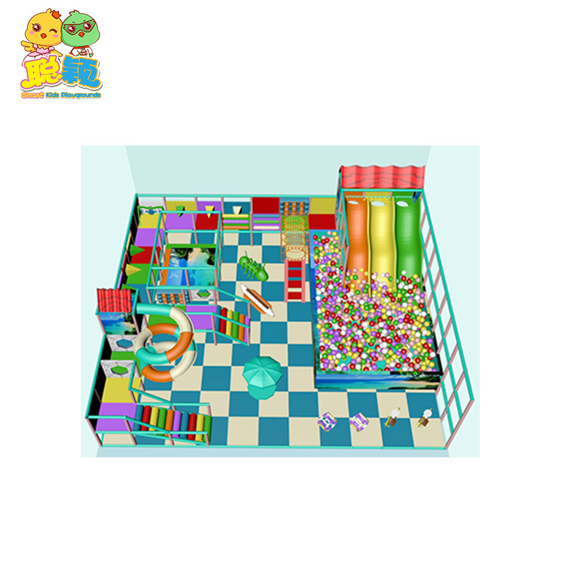 Customized Frame Area Functional Creative Amusement Soft Play Indoor Playground