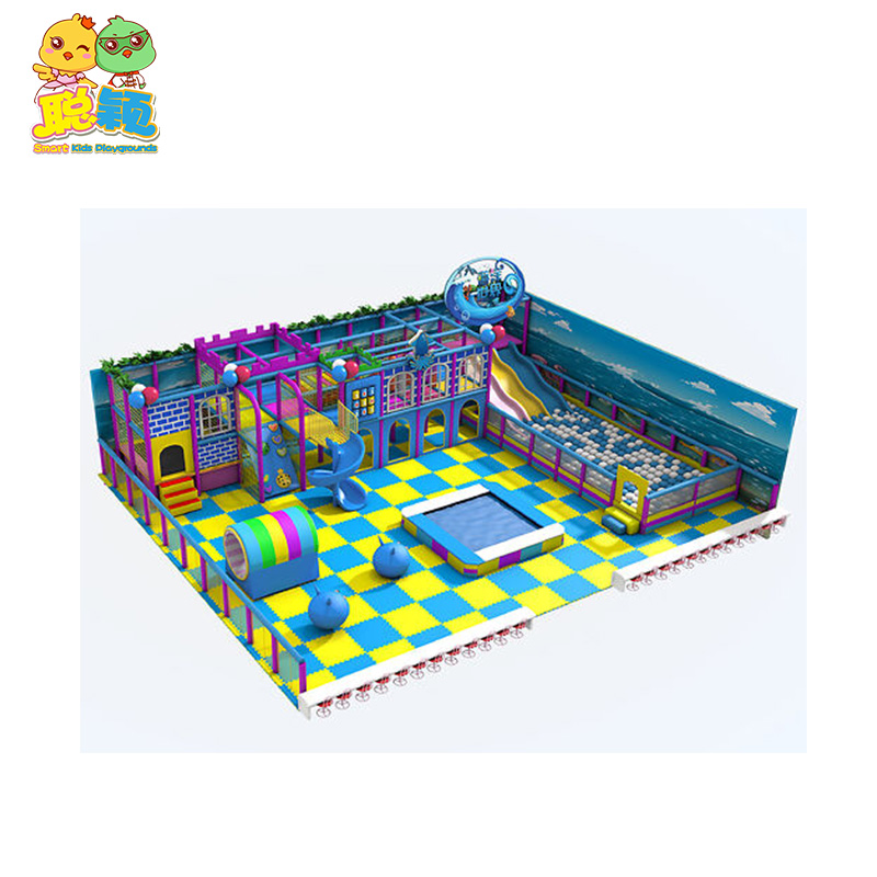 Kids Customized Creative Amusement Soft Play Indoor Playground For Sale