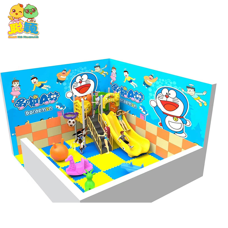 Customized Safety Attractive Indoor/Outdoor Playground Equipment Slide For Kids