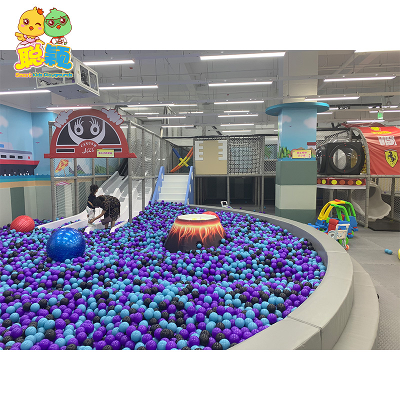 Professional Attractive New Design Slide/Tarmpoline/Inflatable Soft Play Indoor Playground Supplier-SKP
