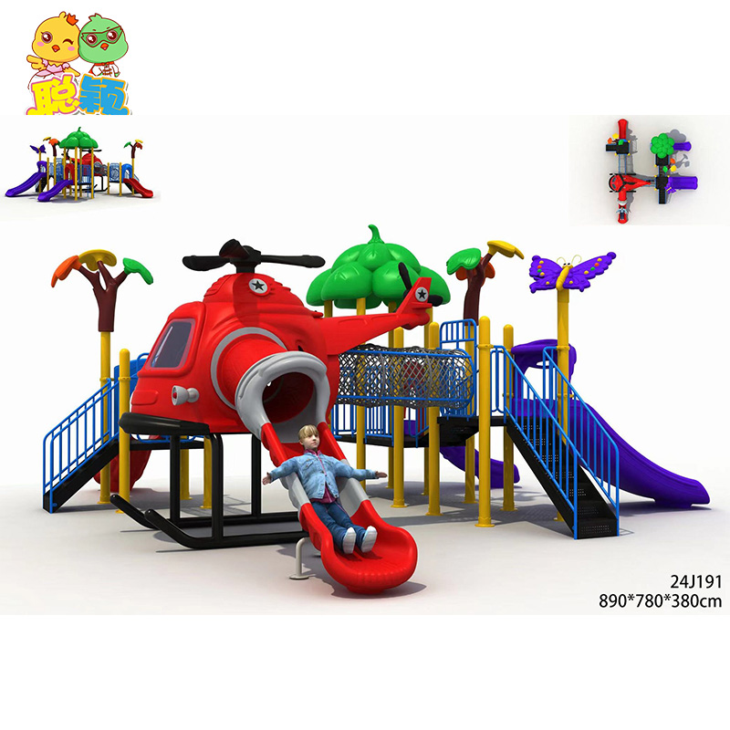 Children Outdoor Amusement Park Play Toy Slide Playground Equipment for Kids